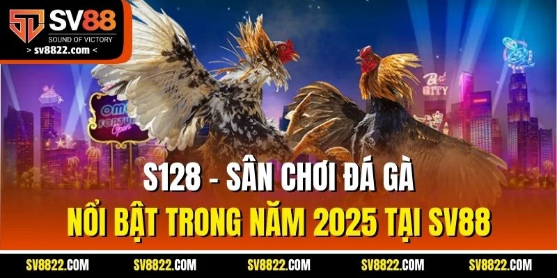 S128 - Sân Chơi Đá Gà Nổi Bật Trong Năm 2025 Tại SV88