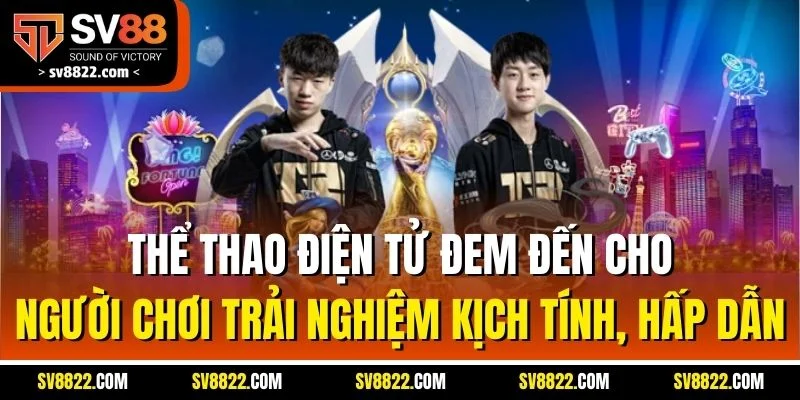 Microgaming Sports - Trải Nghiệm Cược Thể Thao SV88 Đỉnh Cao 3 Thể thao điện tử đem đến cho người chơi trải nghiệm kịch tính, hấp dẫn